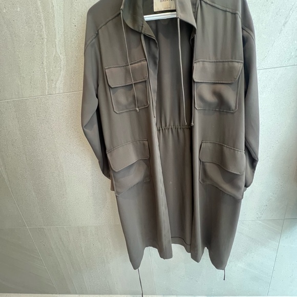 Babaton Deep Olive Duster - Picture 2 of 2